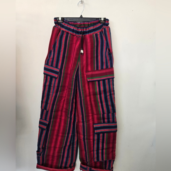 lael & co Pants - ​LAEL & CO Artisan Woven Cargo Pants - Made in Nigeria